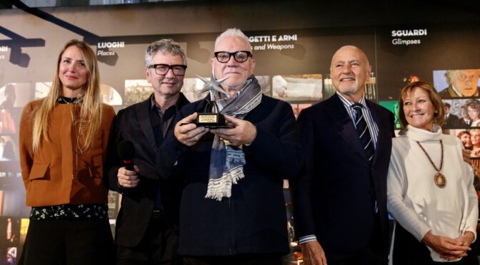 MALCOLM MCDOWELL AWARDED IN TURIN